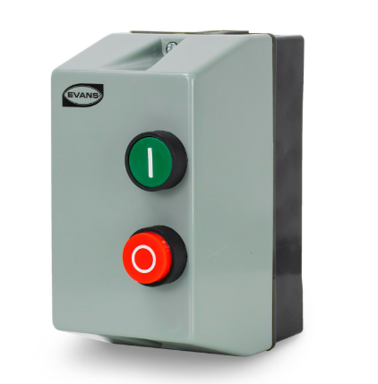 Arrancador Evans 5 HP 220V CA Control de Arranque y Protección de Motores Eléctricos