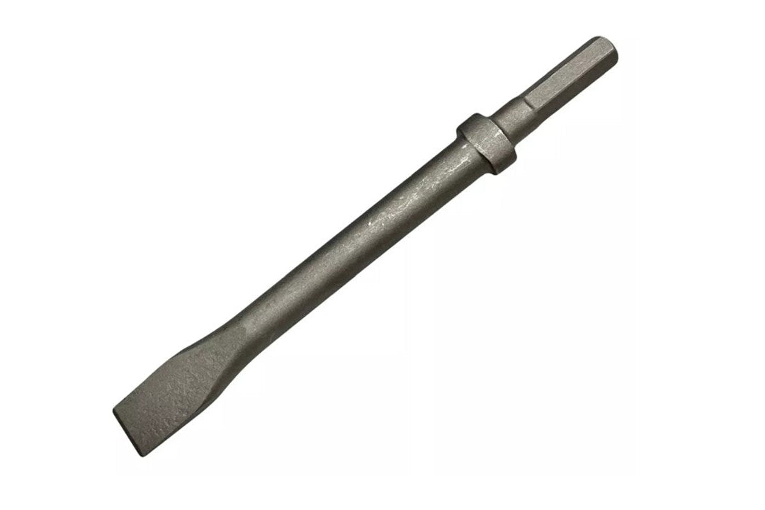 Cincel plano 304 Vástago .580 Hexagonal Cuello Oval De 9 PuLG Para Cincelador