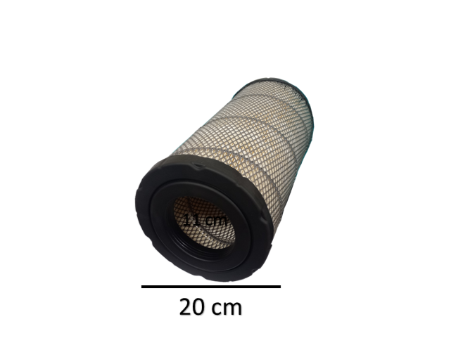 Filtro de aire 12-0002 / 1310050877 para compresor Atlas Copco