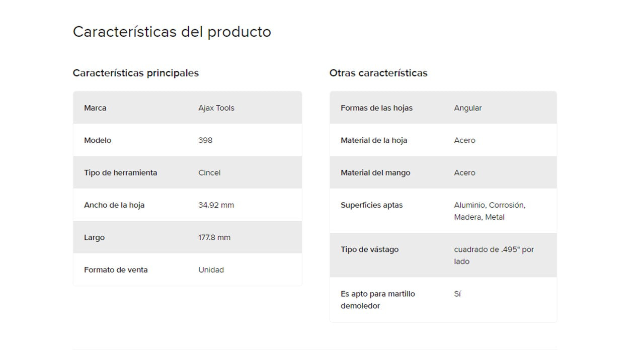 Cincel Cleco Angular Hoja De 1 3 / 8 Pulgada 398