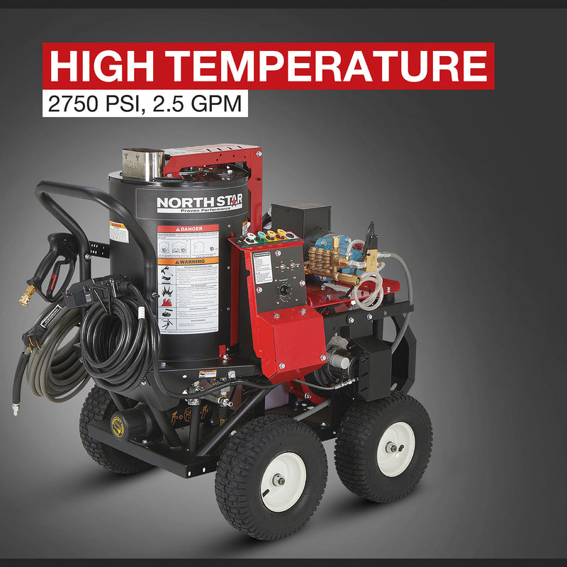 Hidrolavadora NorthStar Con – 2,750 PSI, 230V, Caldera