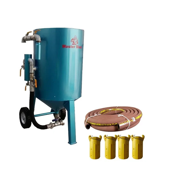 Sand blast  270 kg Juego - olla y manguera - conexiones