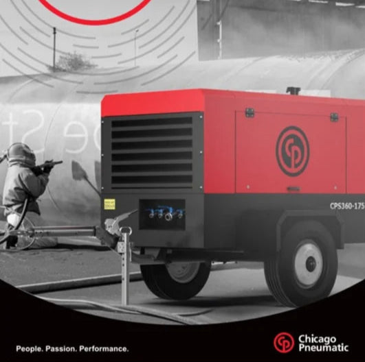 Compresor CPS 400-100 TII BOX Chicago Pneumatic Diesel