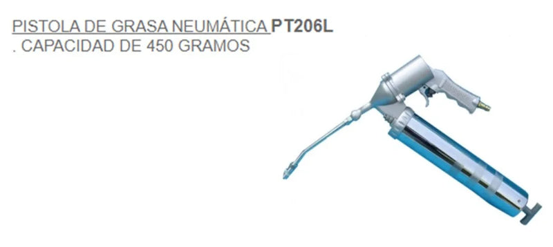 Bomba Engrasadora Neumática  450 Gramos PT 206L