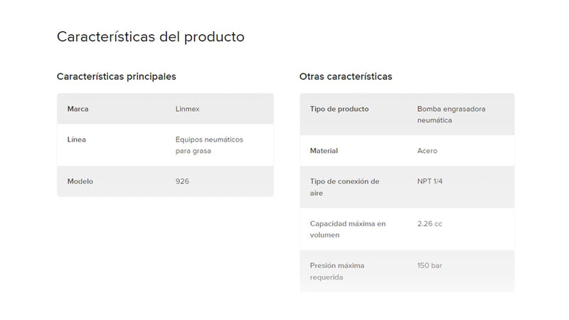 Bomba 926 Neumática De Grasa Adaptable En Tambo De 200 L