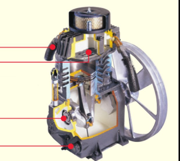 Filtro de Aire Para Compresor Neumático Juego con 2 Piezas
