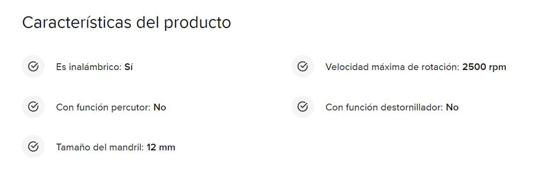 Cp 8849 Pistola llave de Impacto inalambrica de 1/2 Con Baterías  Cargador Y Estuche