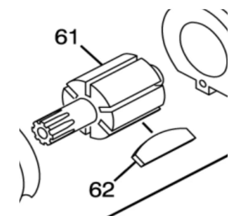 Kf131274 Aspas Para Pistola Neumática Cp734H Chicago Pneumatic