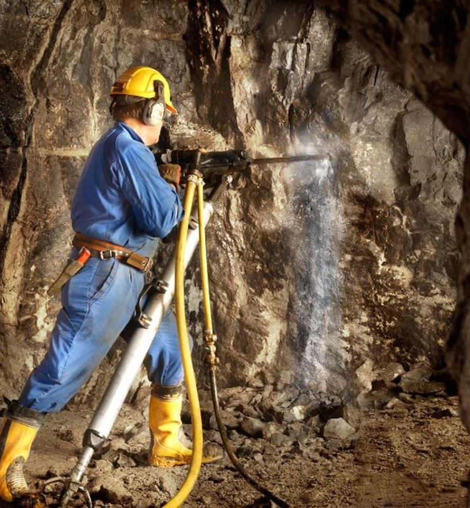 Perforadora para uso Subterráneo y Tuneleo Cp 1860 con Valvula de Agua 7/8´´ x 4 1/4´´