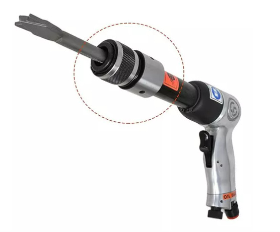 Retenedor de Cinceles Chicago Pneumatic 8940158924 Chuck  Cambio Rápido para Remachadoras Neumáticas