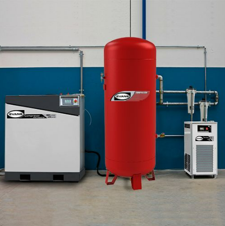 Tanque Pulmón Vertical de 1000 L Evans