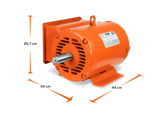 Motor Eléctrico EVANS 7.5 HP Monofásico Reversible – Potencia y Rendimiento Industrial para Aplicaciones Diversas 110 220 v