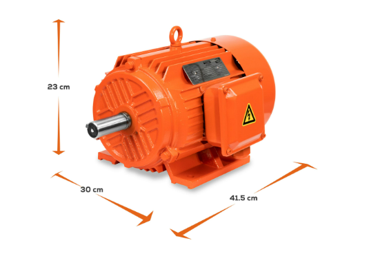 Motor Eléctrico EVANS 5 HP Trifásico Reversible – Potencia y Versatilidad para Industrias 220 440 V