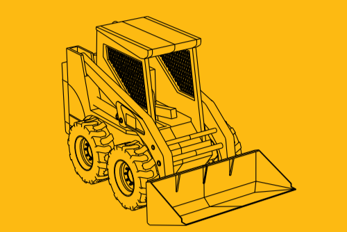 Martillo Hidráulico para Cargador Portátil 1,100 GPM 53mm