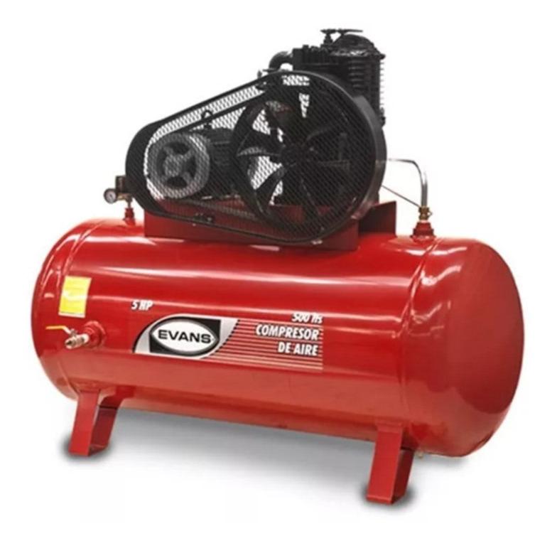 Compresor 5 HP 175 PSI 500 lts - 3T- 220V Evans