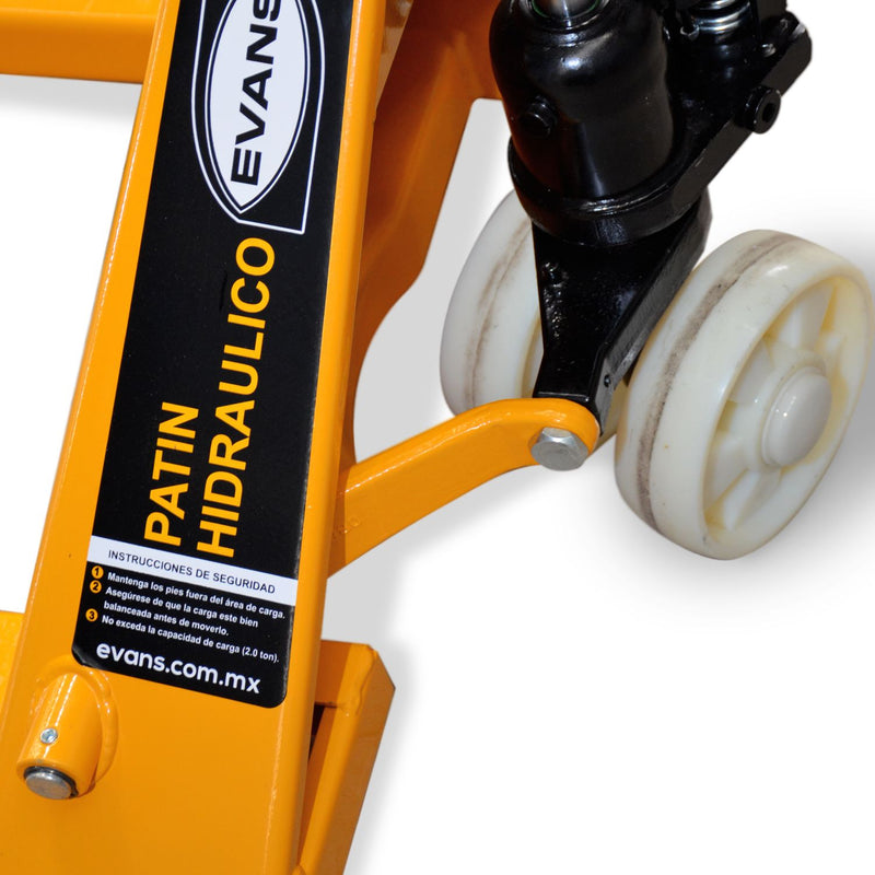 Patín Hidráulico  2 Toneladas - Alta Capacidad y Durabilidad