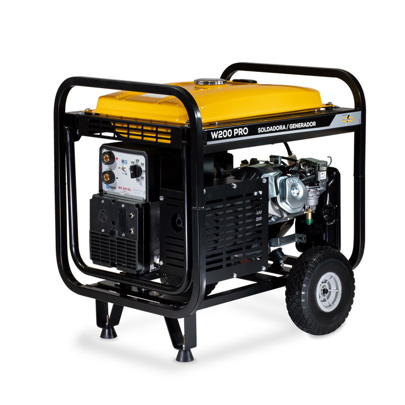 Soldadora/Generador EVANS 200A 13 HP – Potencia y Versatilidad en un Solo Equipo