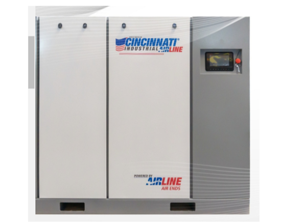 Compresor de tornillo CSC-100 CINCINNATI INDUSTRIAL AIRLINE 100 HP 145 PSI