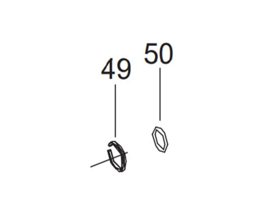 Refaccion 8940171496 Para Herramienta Chicago Pneumatic Anvil Spline Collar Kit (5Pzas)