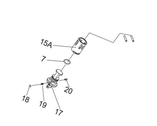 Refaccion 8940169475 Para Herramienta Chicago Pneumatic Kit Valvula De Reversa