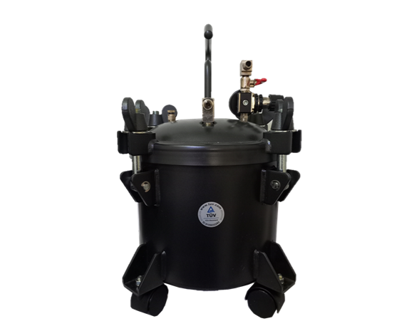 Tanque de pintura presurizado 2 1/2 galones 89 psi PT94910E