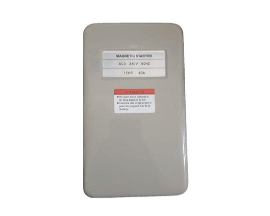 Arrancador Termo Magnético 220v - 60Hz - 40 Amp  Para compresores de 15 HP