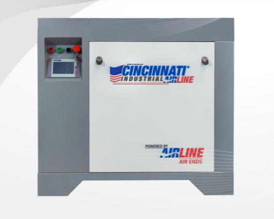 Compresor de tornillo CSC-5 CINCINNATI INDUSTRIAL AIRLINE 5 HP 145 PSI