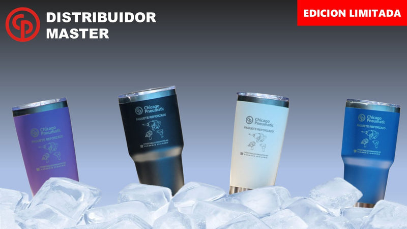 Vaso Termico Morado De 20oz Chicago Pneumatic