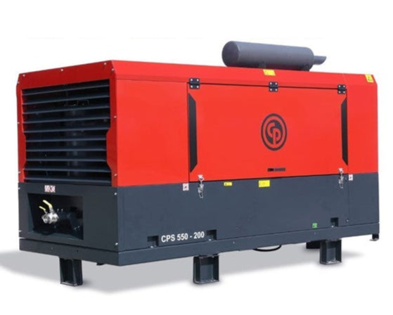 CPS 550-200 Compresor De Toenillo Diesel Chicago Pneumatic