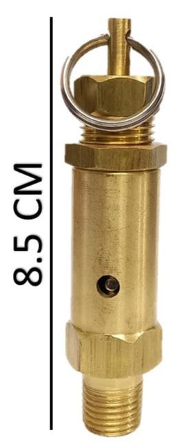 Valvula de alivio 165 psi para compresor de alta presion