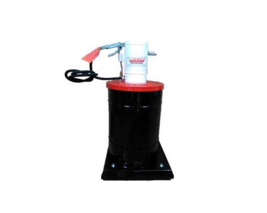 Bomba Neumatica Para Grasa Nufetisa Mod.917 Capacidad De 55 KG, Manguera de 1.85 mts