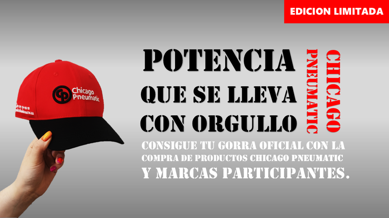 Gorra R/B Chicago Pneumatic