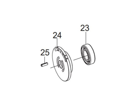 Refaccion 8950221443 Para Herramienta Chicago Pneumatic Kit de Plato Final