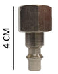 Espiga hembra de 3/8 X 1/4 para herramienta neumatica npt