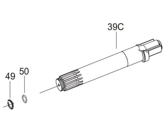 Refaccion 8940169477 Para Herramienta Chicago Pneumatic Anvil Kit Spline