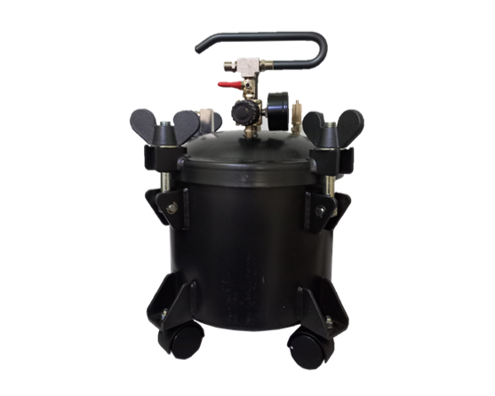 Tanque de pintura presurizado 2 1/2 galones 89 psi PT94910E