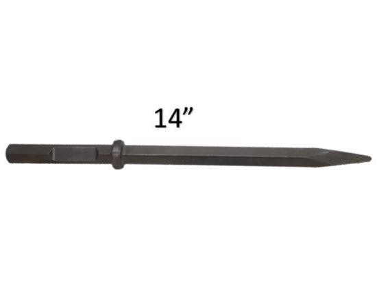Cincel Punta Lapiz Para Rompedor Electrico 1 1/8" X 6" de 14" Ajax 31200 E