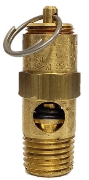 Valvula de alivio 200 psi para compresor de alta presion