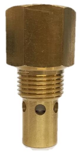 Valvula check hembra de 1/2  para compresor de aire para alta presión