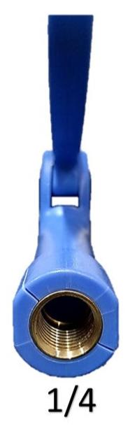 Air blow gun 4" 90 / 120 PSI de 1/4"Pistola de Aire