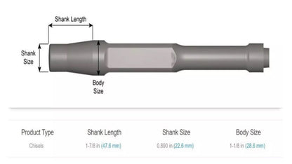 Botador Jumbo  Punzón Para Tubo 294 - 3/4x12x8
