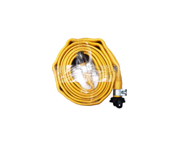 Juego de mangueras planas de alta presión con conexiones garra 3/4" Pulg - 600 psi