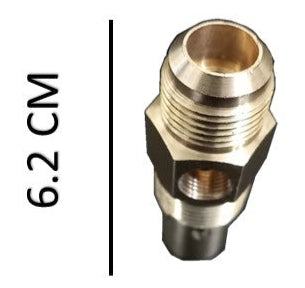 Valvula check macho de 1/2´´ NPT / Chaflan para compresor de aire