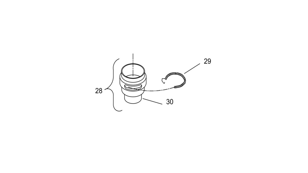 Candado P 070994 Para Herramienta Chicago Pneumatic Lock Spring Retainer