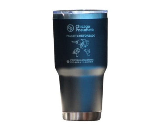 Vaso Termico Negro De 30oz Chicago Pneumatic