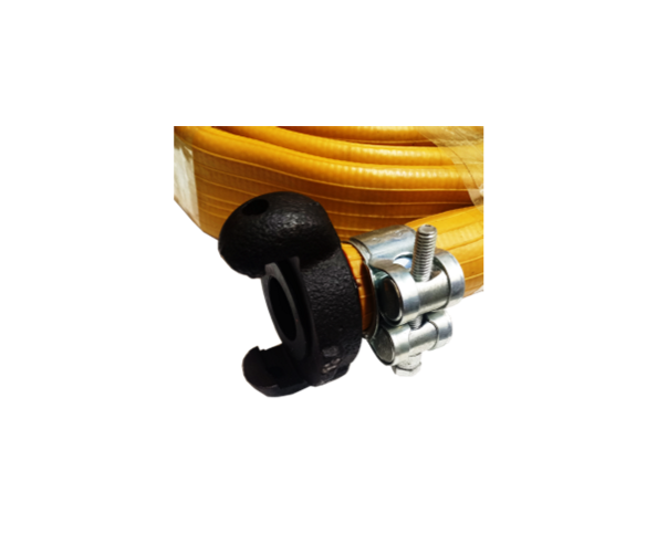 Juego de mangueras planas de alta presión con conexiones garra 3/4" Pulg - 600 psi