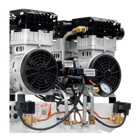 Compresor MedicAir 4 HP 130L 120V - EVANS