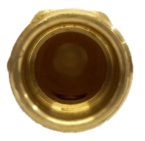 Valvula check macho de 3/4 para compresor