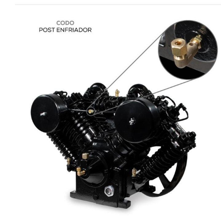 Cabezal de Pistón 15 HP para compresor Lubricado