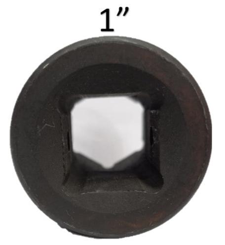Dado de impacto hexagonal de 6 puntas 1 X 1 1/2"